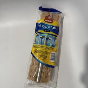 O Cedar Wood-Matic Refill 11.5" Mop Roller NIP Wood Floor Sparkling Clean House